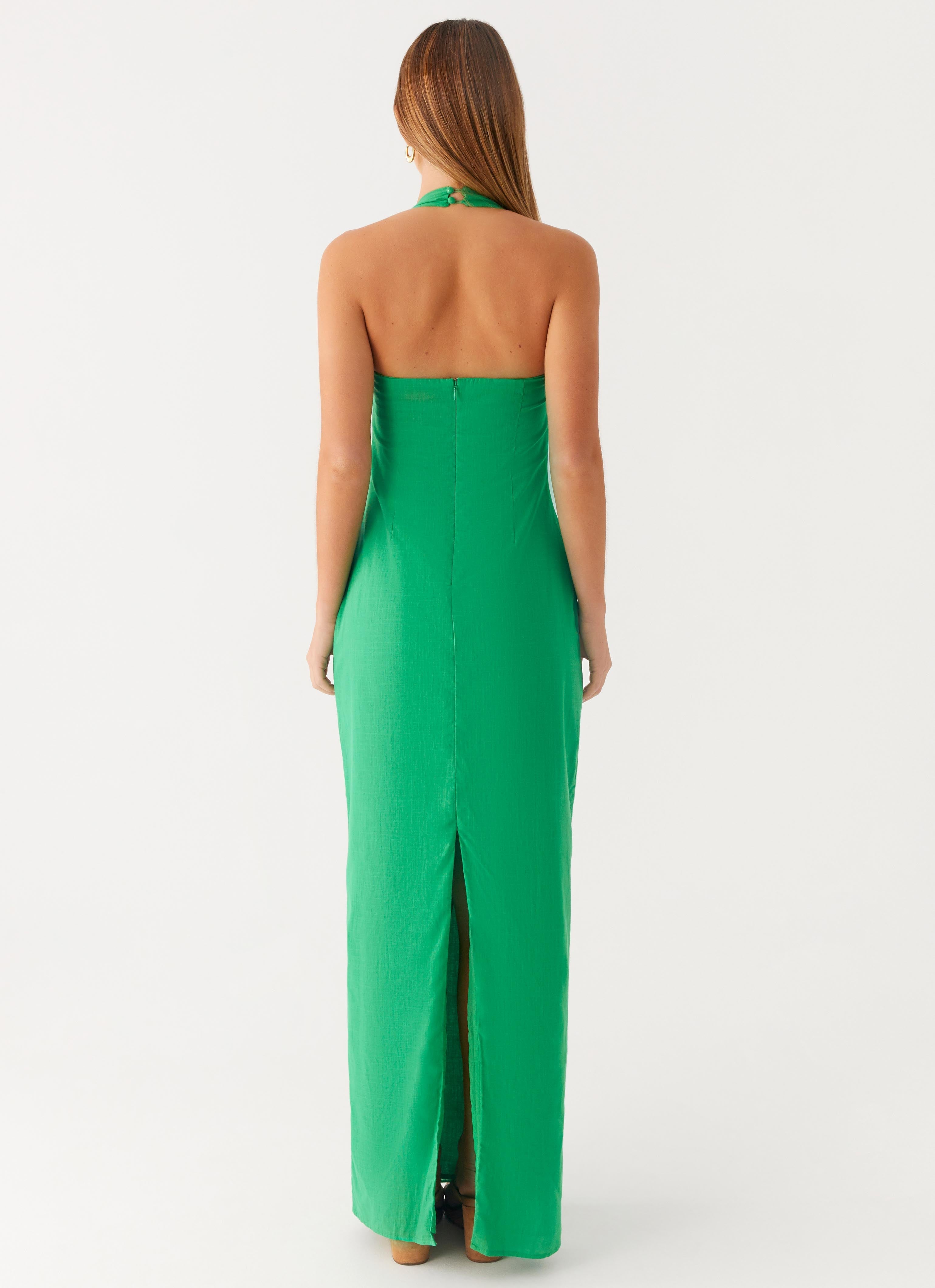 Allyse Cotton Maxi Dress - Cactus