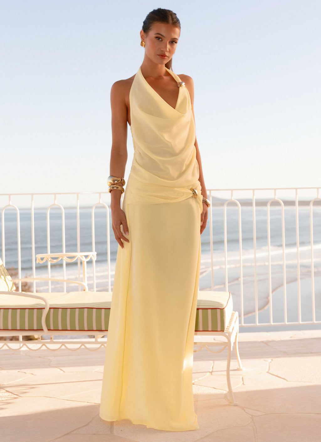 Anuhea Maxi Skirt - Yellow