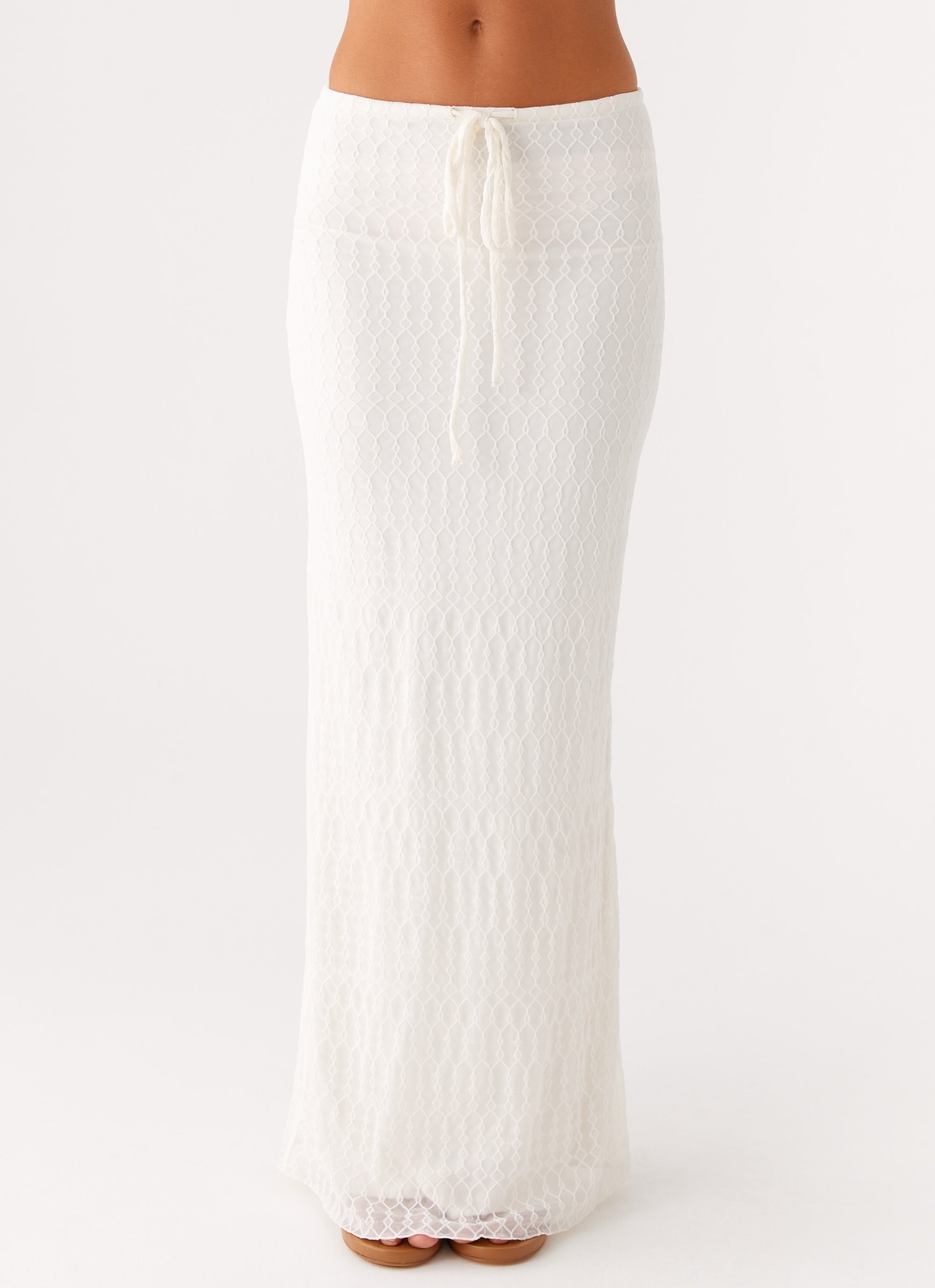 Blakely Maxi Skirt - Ivory