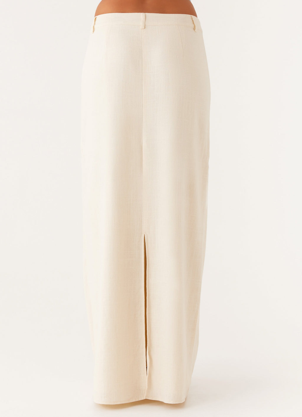 Celeste Linen Maxi Skirt - Ivory