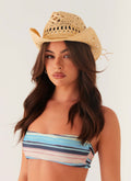 Jonie Cowboy Hat - Natural