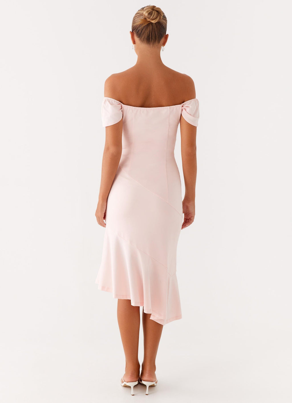 Katherine Midi Dress - Pink