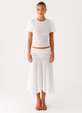 Katta Midi Skirt - Ivory