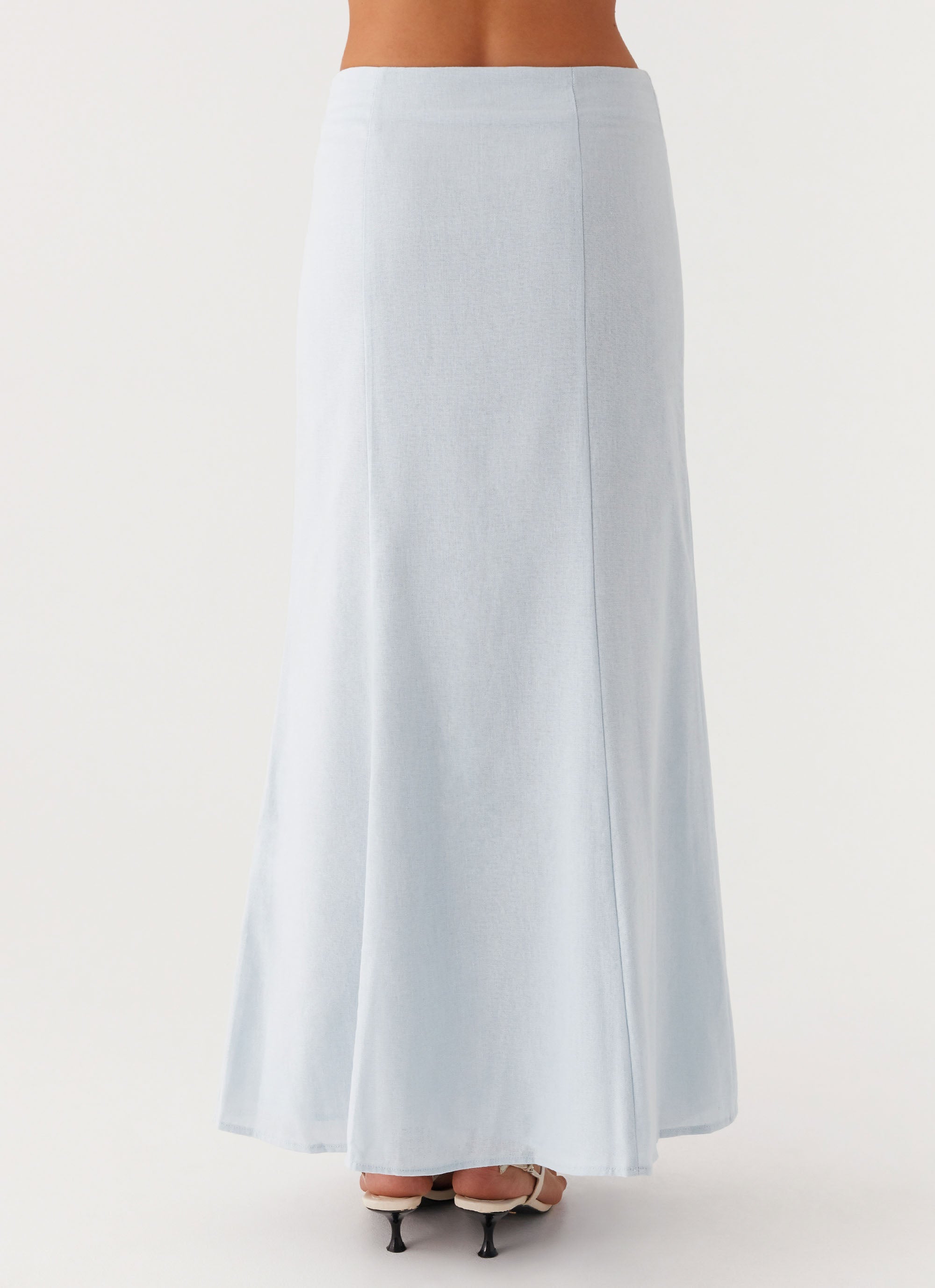 Keep Moving Maxi Skirt - Blue