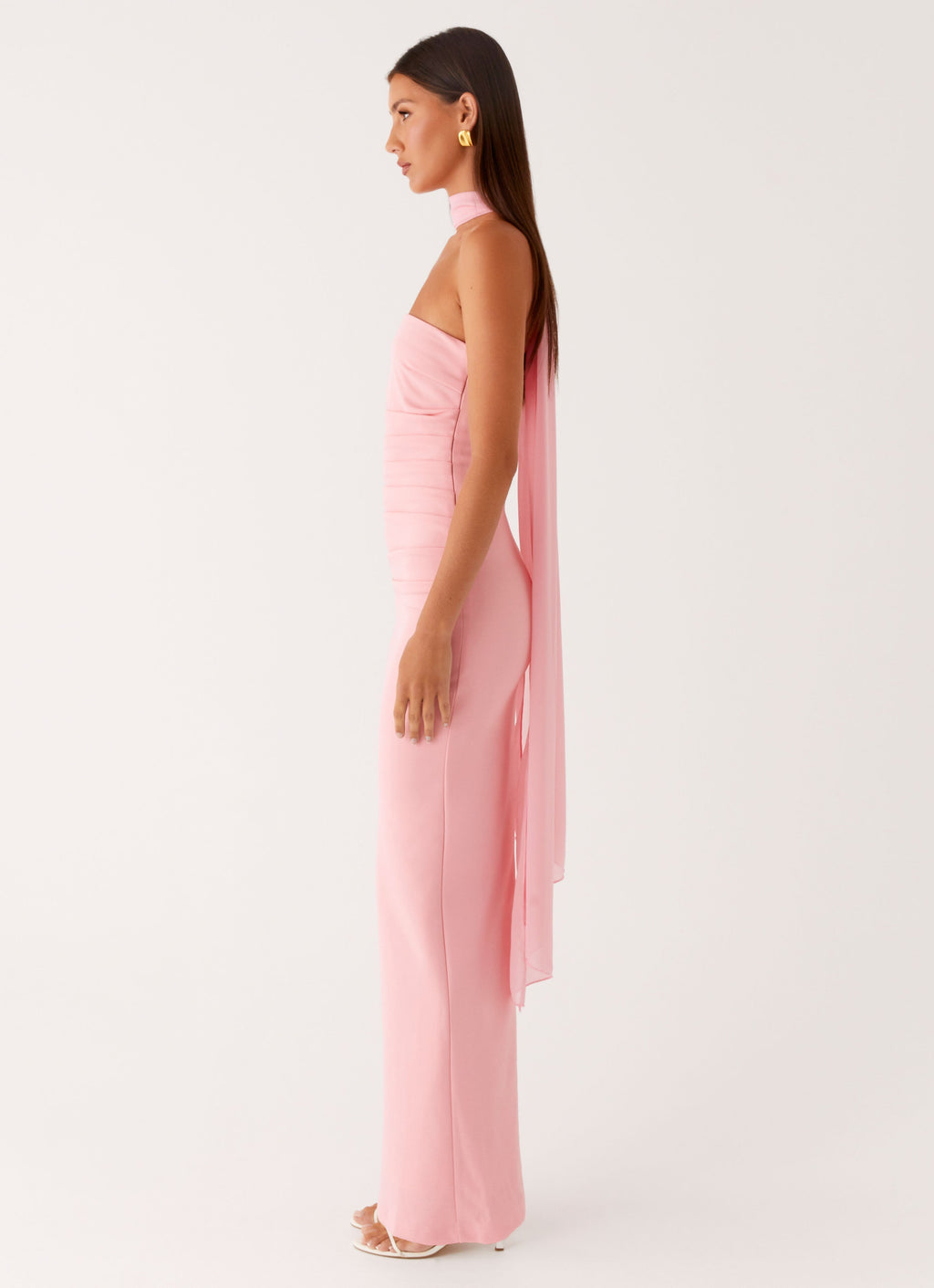 Libra Maxi Dress - Pink