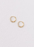 Monica Huggie Earrings - Gold