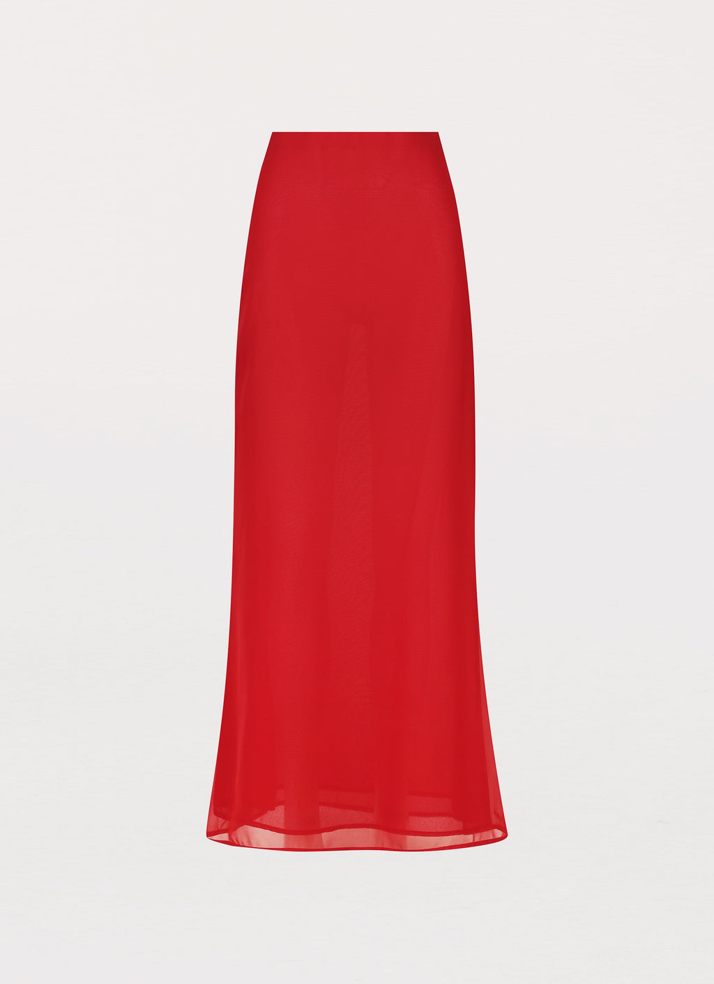 Nightfall Maxi Skirt - Rouge Red