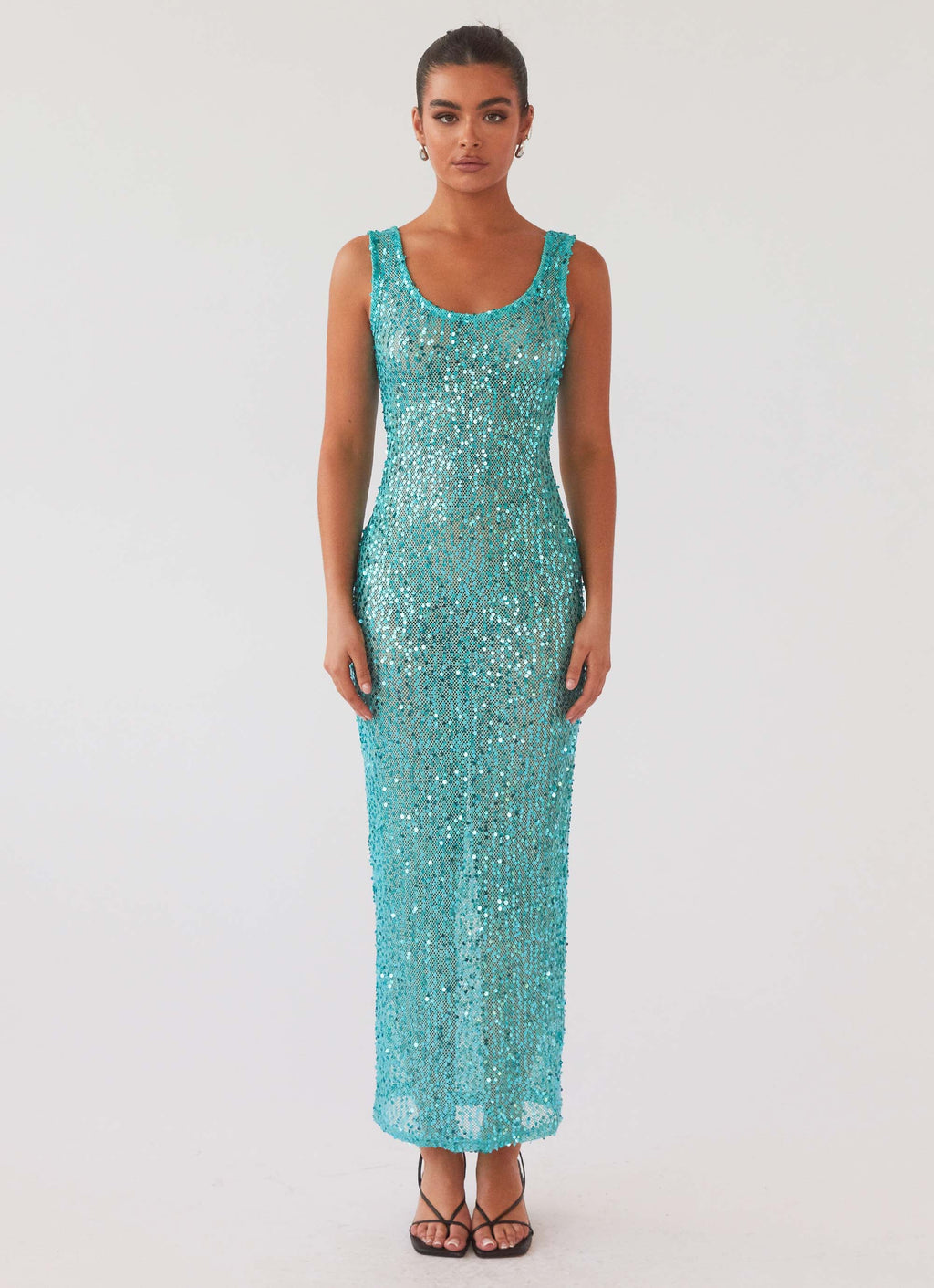 Sweet Essence Maxi Dress - Crystal