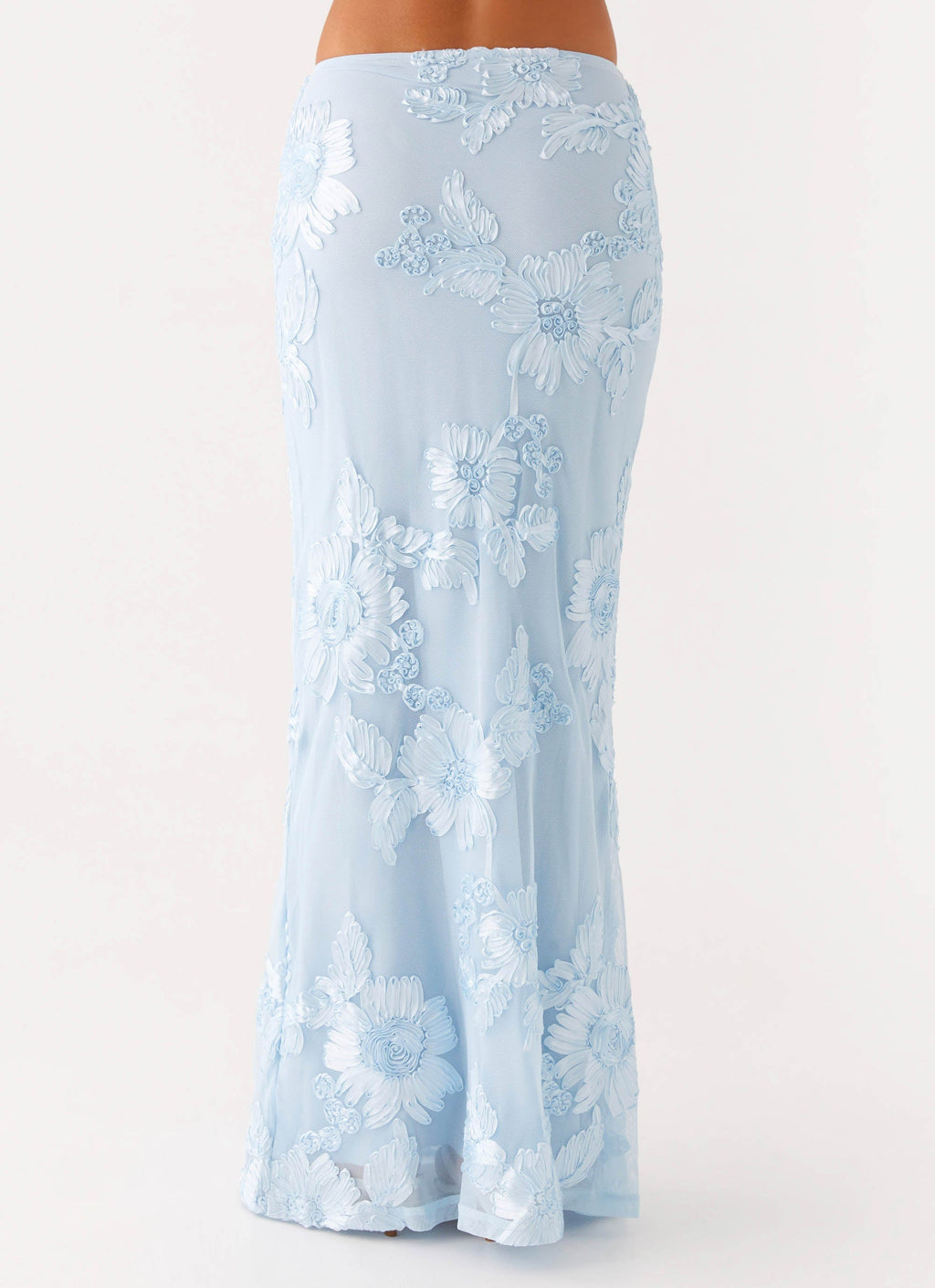 Radiate Maxi Skirt - Blue