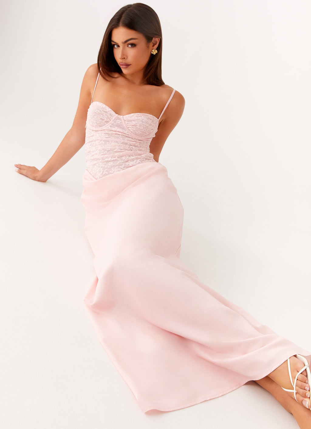 Romy Maxi Dress - Pink
