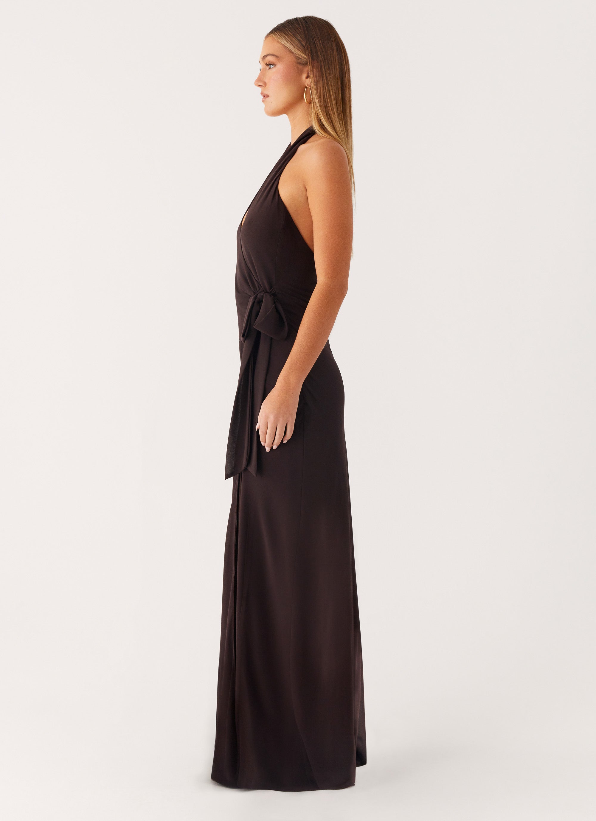 So Chic Maxi Dress - Cool Chocolate