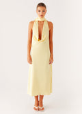 Sonny Midi Dress - Yellow