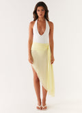 Tilly Swim Skirt - Pastel Yellow