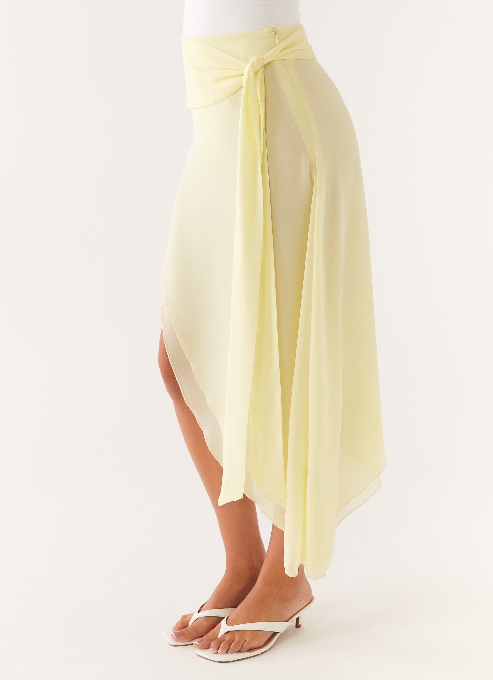 Tilly Swim Skirt - Pastel Yellow