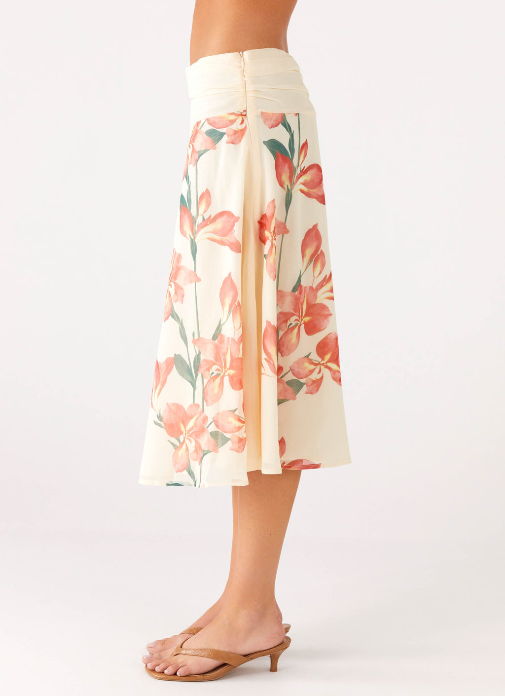 Valley Midi Skirt - Siena Floral
